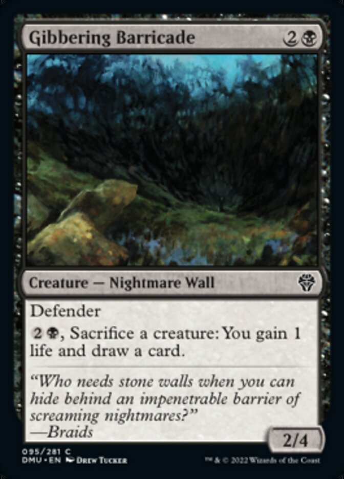 Gibbering Barricade [Dominaria United] | Good Games North