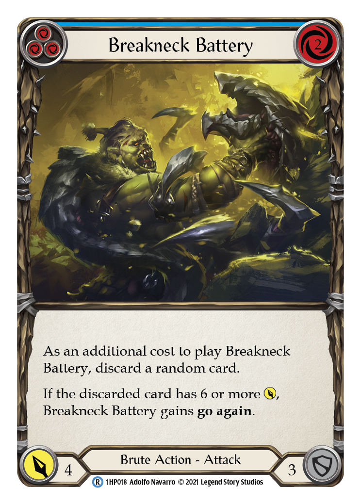 Breakneck Battery (Blue) [1HP018] | Good Games North