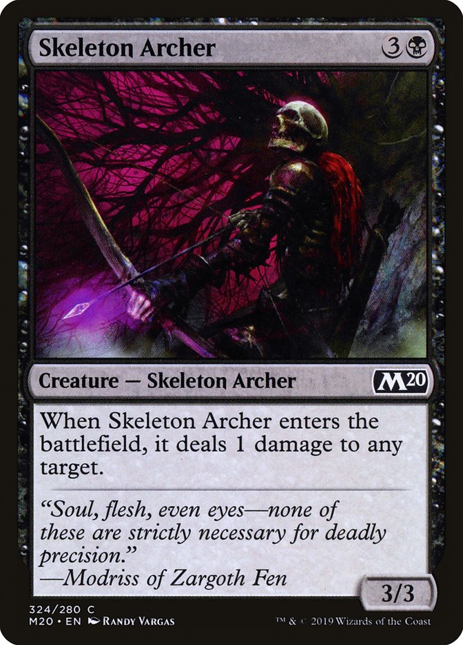 Skeleton Archer [Core Set 2020] | Good Games North