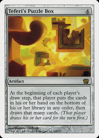 Teferi's Puzzle Box [Eighth Edition] | Good Games North