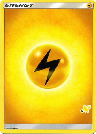 Lightning Energy (Pikachu Stamp #17) [Battle Academy 2020] | Good Games North