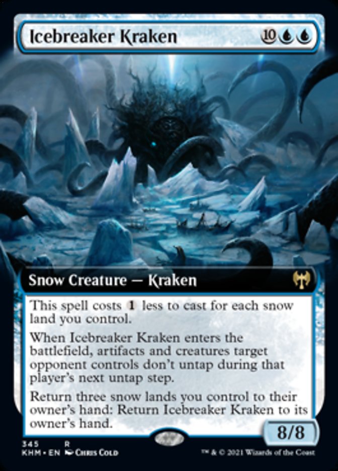 Icebreaker Kraken (Extended Art) [Kaldheim] | Good Games North