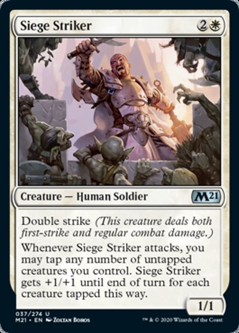 Siege Striker [Core Set 2021] | Good Games North