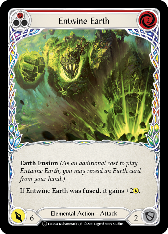Entwine Earth (Red) [U-ELE094] Unlimited Normal | Good Games North