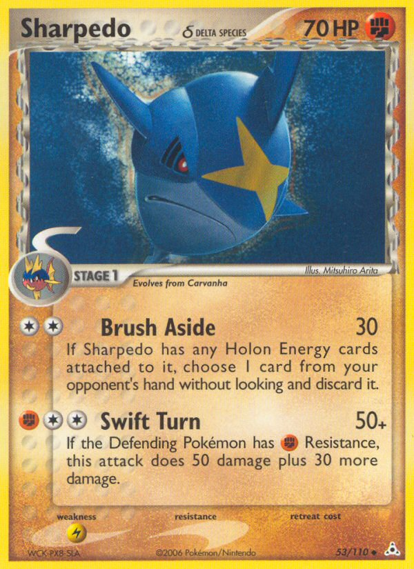 Sharpedo (53/110) (Delta Species) [EX: Holon Phantoms] | Good Games North