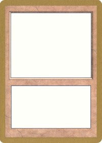 1999 World Championship Blank Card [World Championship Decks 1999] | Good Games North