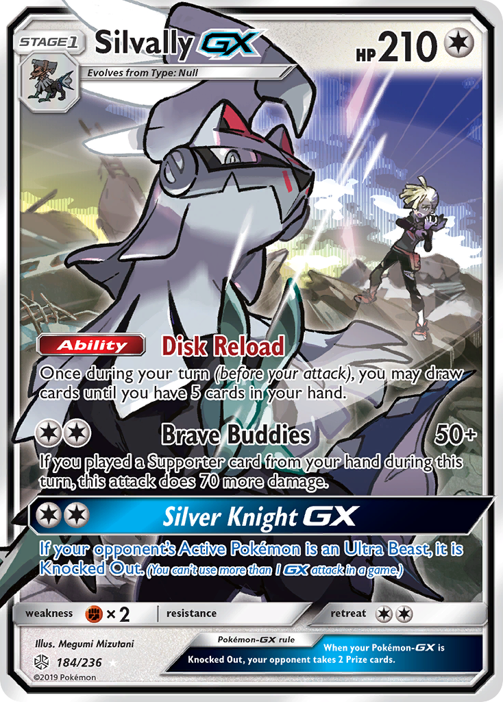 Silvally GX (184/236) [Sun & Moon: Cosmic Eclipse] | Good Games North