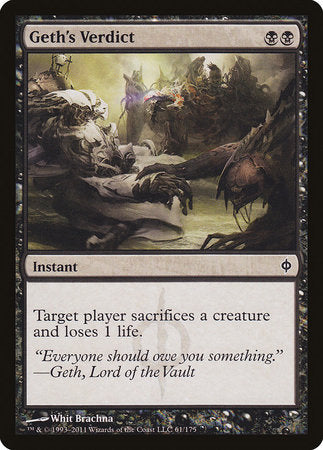 Geth's Verdict [New Phyrexia] | Good Games North