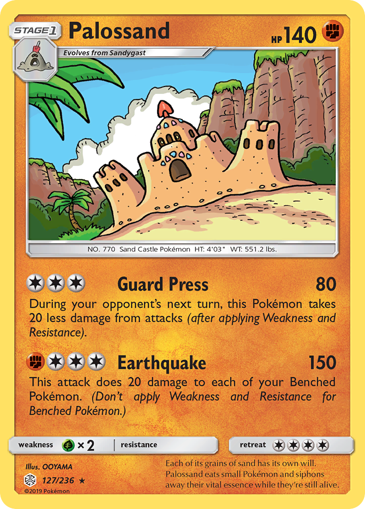 Palossand (127/236) [Sun & Moon: Cosmic Eclipse] | Good Games North