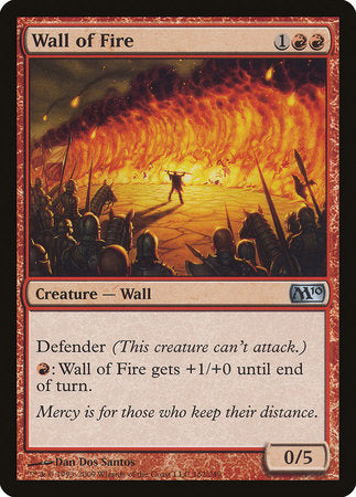 Wall of Fire [Magic 2010] | Good Games North