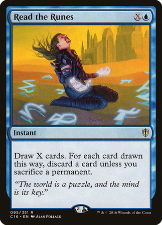 Read the Runes [Commander 2016] | Good Games North
