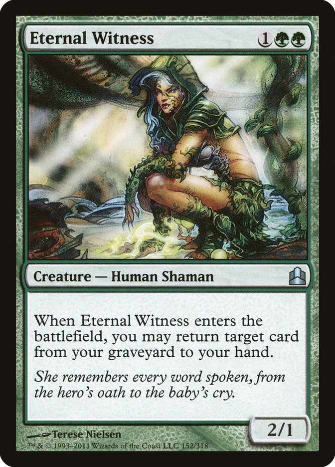 Eternal Witness [Commander 2011] | Good Games North