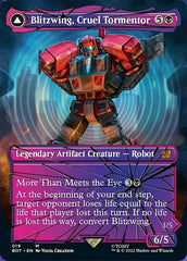 Blitzwing, Cruel Tormentor // Blitzwing, Adaptive Assailant (Shattered Glass) [Universes Beyond: Transformers] | Good Games North