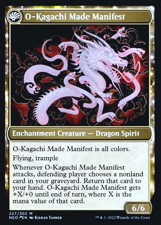 The Kami War // O-Kagachi Made Manifest [Kamigawa: Neon Dynasty Prerelease Promos] | Good Games North