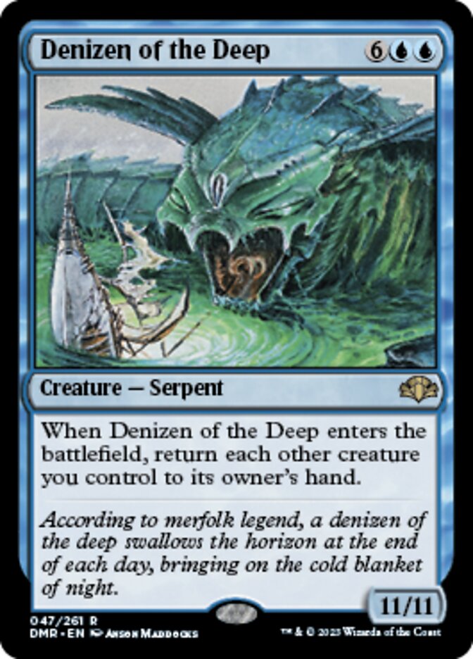 Denizen of the Deep [Dominaria Remastered] | Good Games North