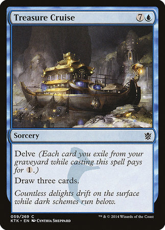 Treasure Cruise [Khans of Tarkir] | Good Games North
