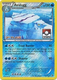 Avalugg (31/106) (League Promo 3rd Place) [XY: Flashfire] | Good Games North