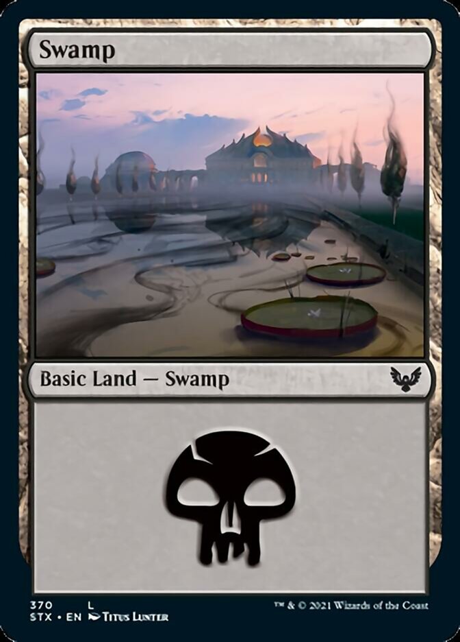 Swamp (#370) [Strixhaven: School of Mages] | Good Games North