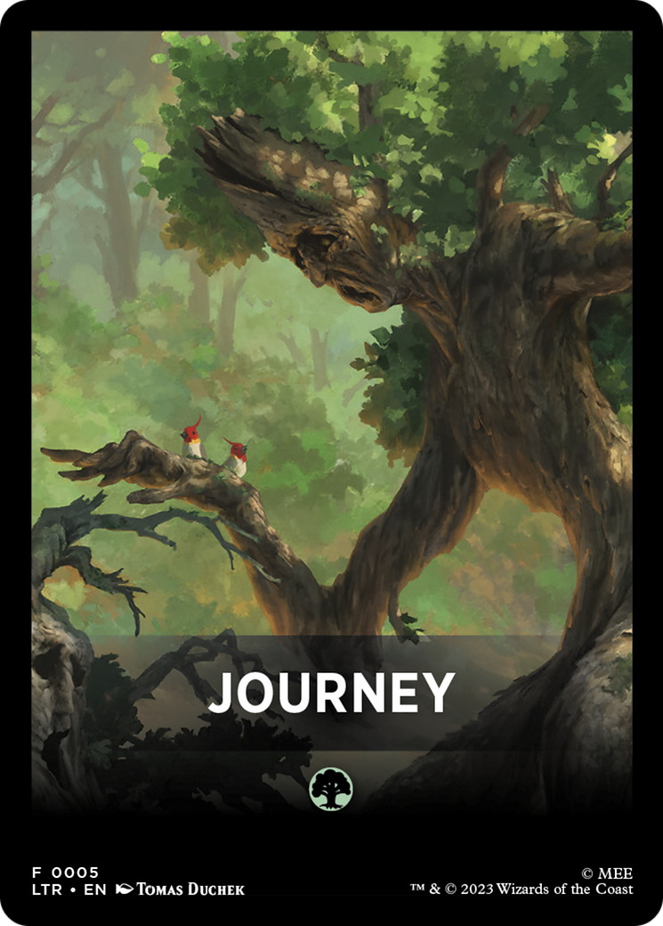 Journey Theme Card [The Lord of the Rings: Tales of Middle-Earth Tokens] | Good Games North