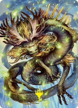 Kura, the Boundless Sky Art Card (Gold-Stamped Signature) [Kamigawa: Neon Dynasty Art Series] | Good Games North