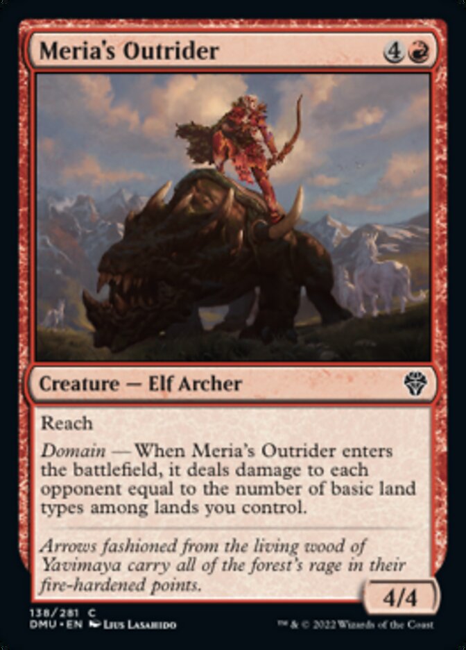 Meria's Outrider [Dominaria United] | Good Games North