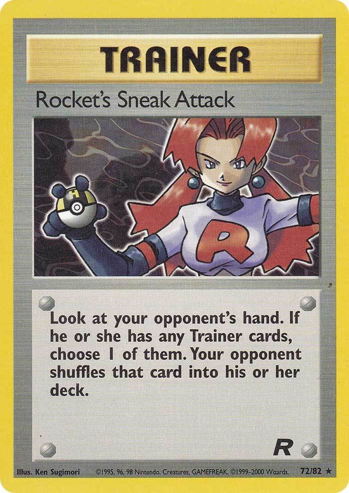 Rocket's Sneak Attack (72/82) [Team Rocket Unlimited] | Good Games North
