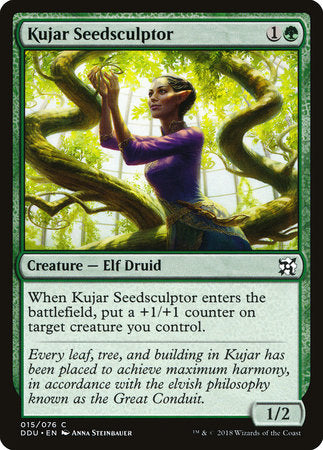 Kujar Seedsculptor [Duel Decks: Elves vs. Inventors] | Good Games North