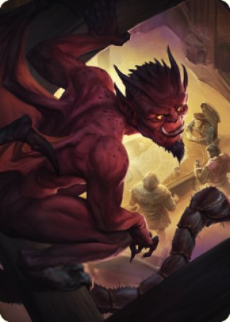 Nefarious Imp Art Card [Commander Legends: Battle for Baldur's Gate Art Series] | Good Games North