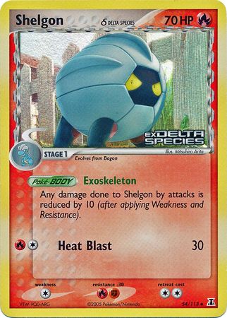 Shelgon (54/113) (Delta Species) (Stamped) [EX: Delta Species] | Good Games North