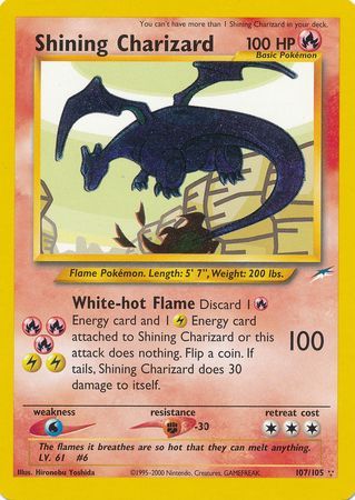 Shining Charizard (107/105) [Neo Destiny Unlimited] | Good Games North