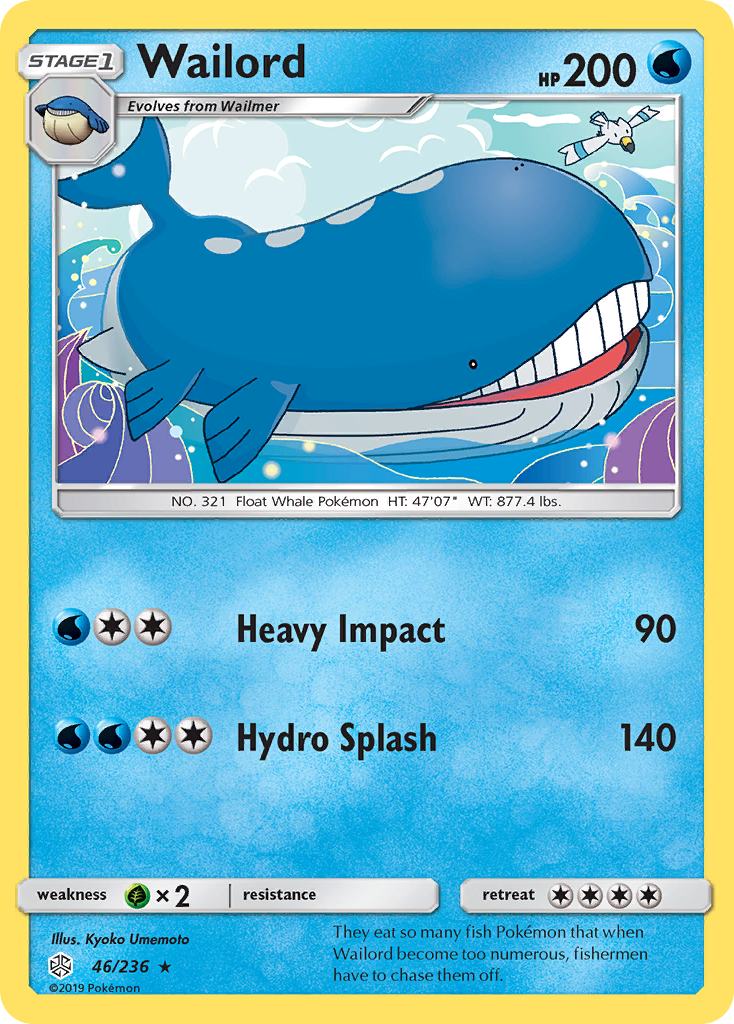 Wailord (46/236) [Sun & Moon: Cosmic Eclipse] | Good Games North