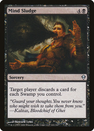Mind Sludge [Zendikar] | Good Games North