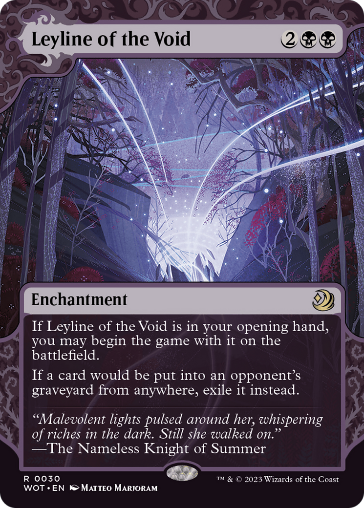 Leyline of the Void [Wilds of Eldraine: Enchanting Tales] | Good Games North