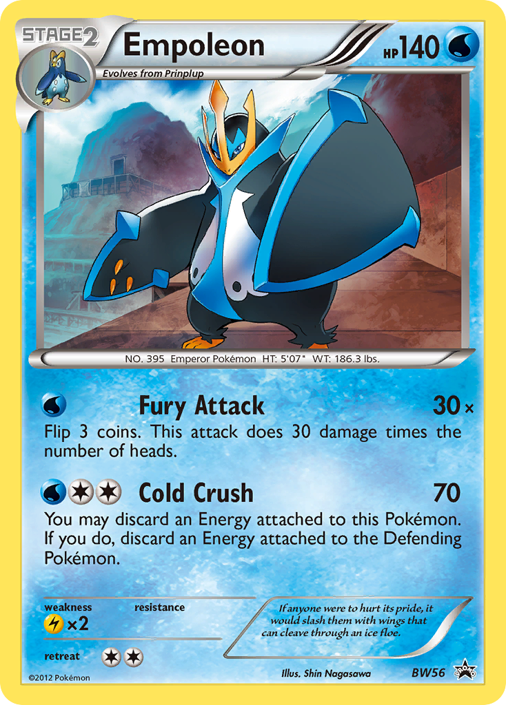 Empoleon (BW56) [Black & White: Black Star Promos] | Good Games North