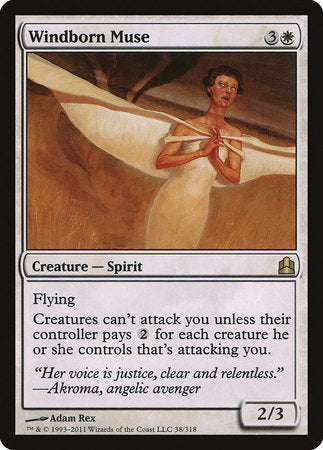 Windborn Muse [Commander 2011] | Good Games North