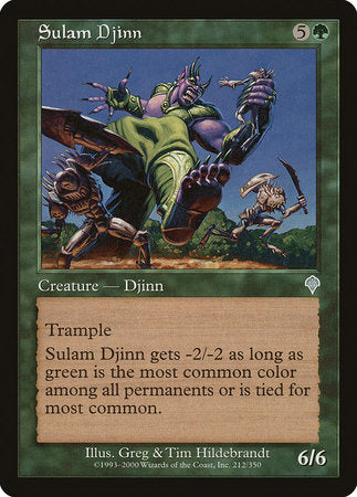 Sulam Djinn [Invasion] | Good Games North