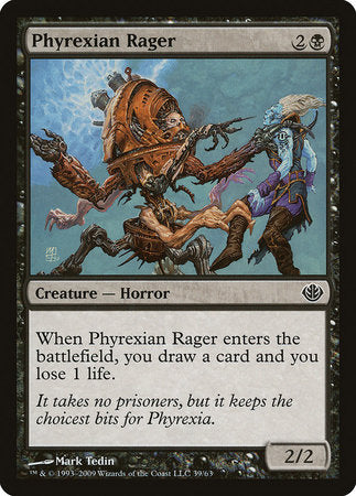 Phyrexian Rager [Duel Decks: Garruk vs. Liliana] | Good Games North