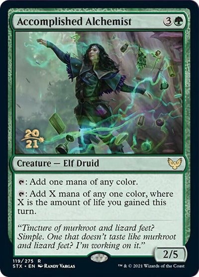 Accomplished Alchemist [Strixhaven: School of Mages Prerelease Promos] | Good Games North