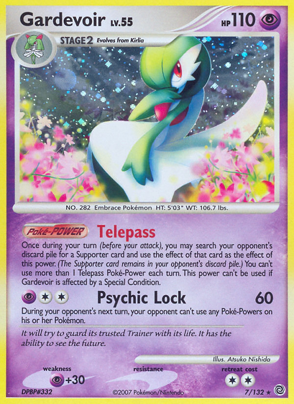 Gardevoir (7/132) [Diamond & Pearl: Secret Wonders] | Good Games North
