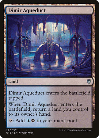 Dimir Aqueduct [Commander 2016] | Good Games North