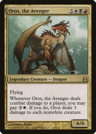 Oros, the Avenger [Commander 2011] | Good Games North