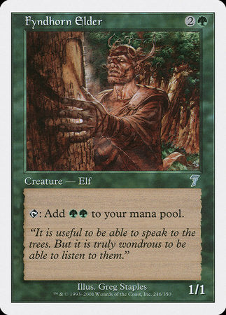 Fyndhorn Elder [Seventh Edition] | Good Games North