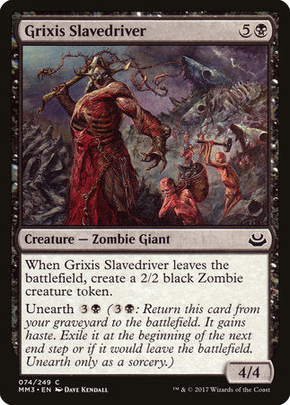 Grixis Slavedriver [Modern Masters 2017] | Good Games North