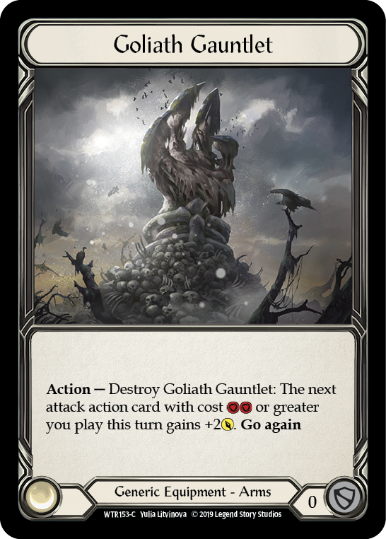 Goliath Gauntlet [WTR153-C] Alpha Print Cold Foil | Good Games North