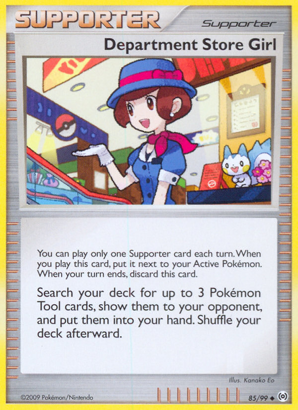 Department Store Girl (85/99) [Platinum: Arceus] | Good Games North