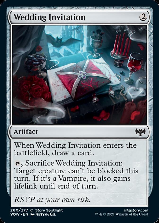 Wedding Invitation [Innistrad: Crimson Vow] | Good Games North