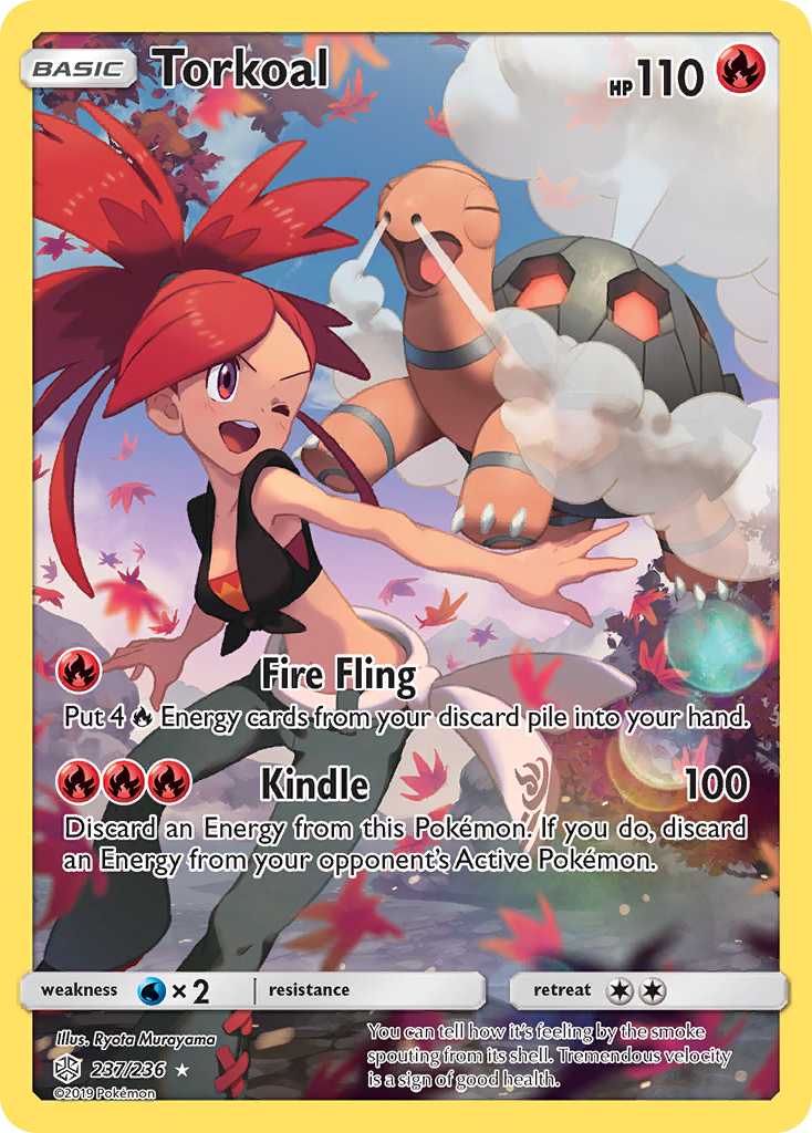 Torkoal (237/236) [Sun & Moon: Cosmic Eclipse] | Good Games North