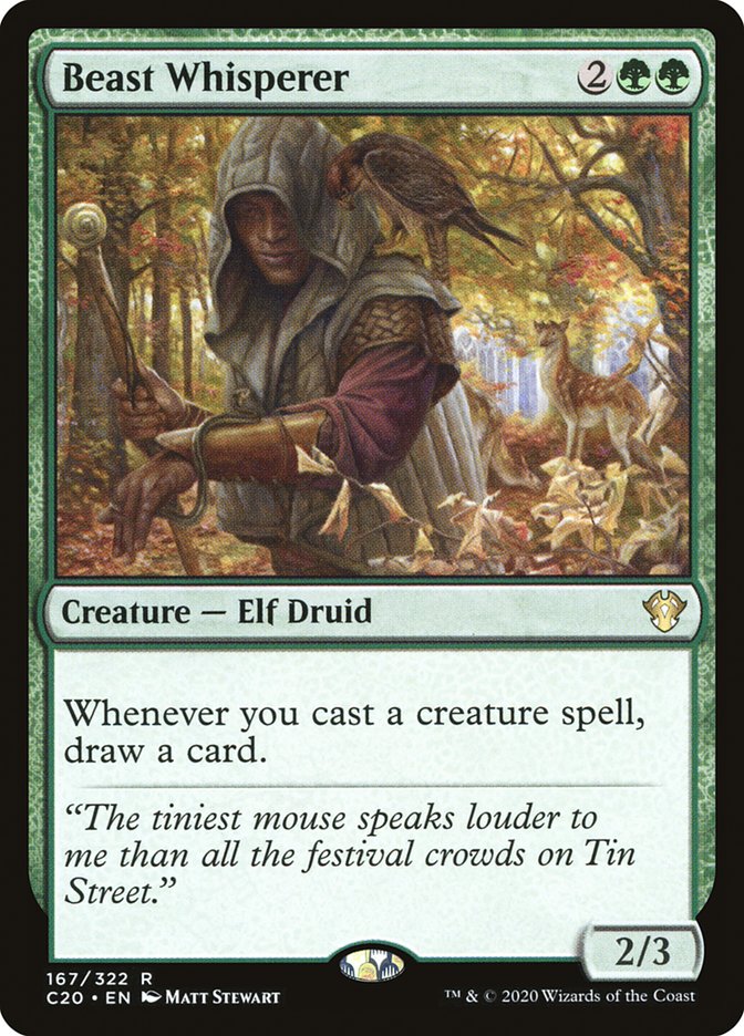 Beast Whisperer [Commander 2020] | Good Games North