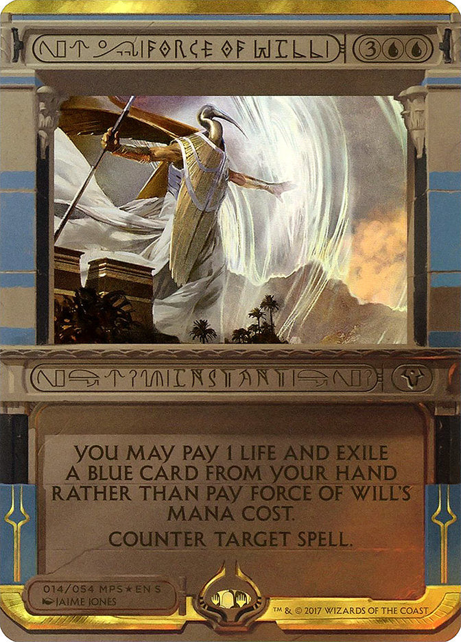 Force of Will (Invocation) [Amonkhet Invocations] | Good Games North