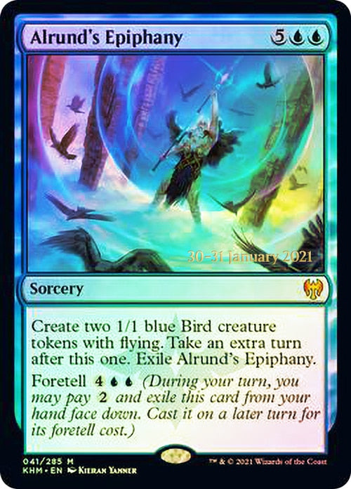 Alrund's Epiphany  [Kaldheim Prerelease Promos] | Good Games North